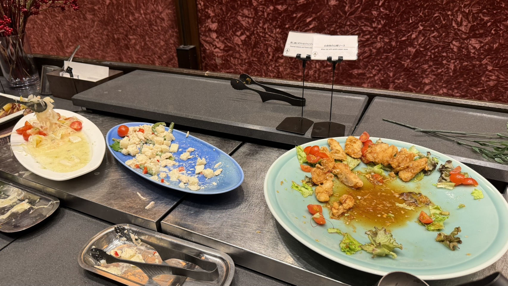 ホテルニューアカオ 夕食ビュッフェ