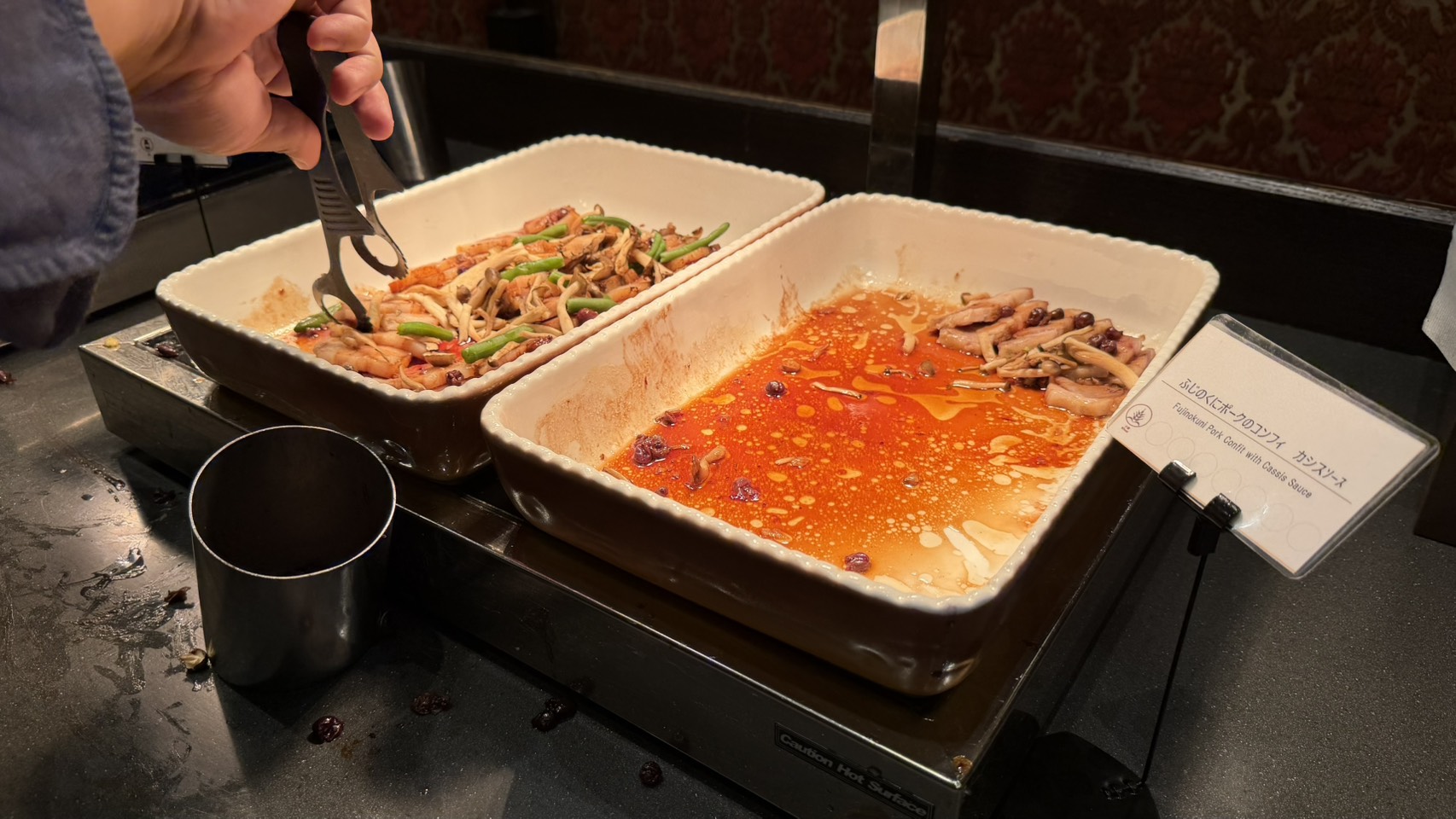 ホテルニューアカオ 夕食ビュッフェ