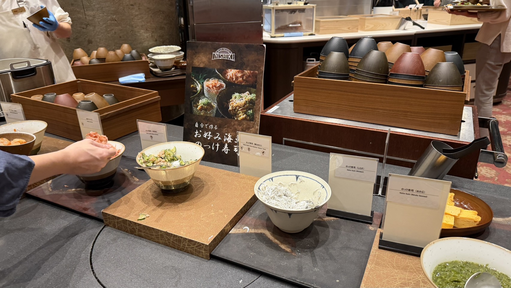 ホテルニューアカオ 夕食ビュッフェ