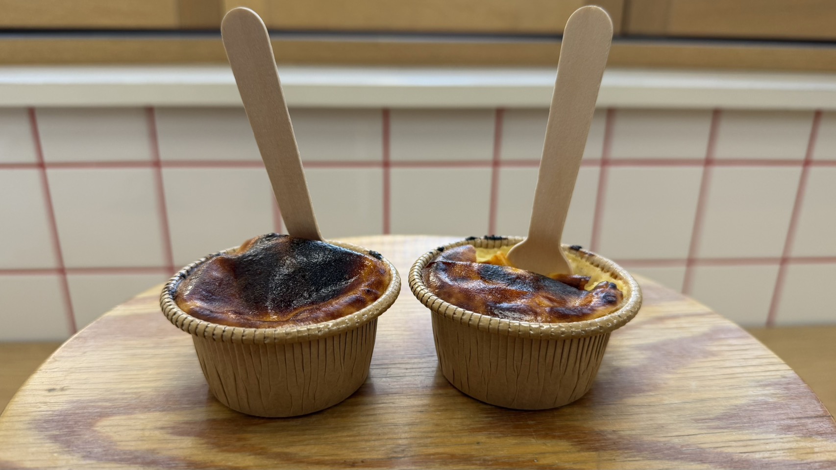 熱海 仲見世通り商店街 熱海ミルチーズ 焼き立て半熟バスクチーズケーキ