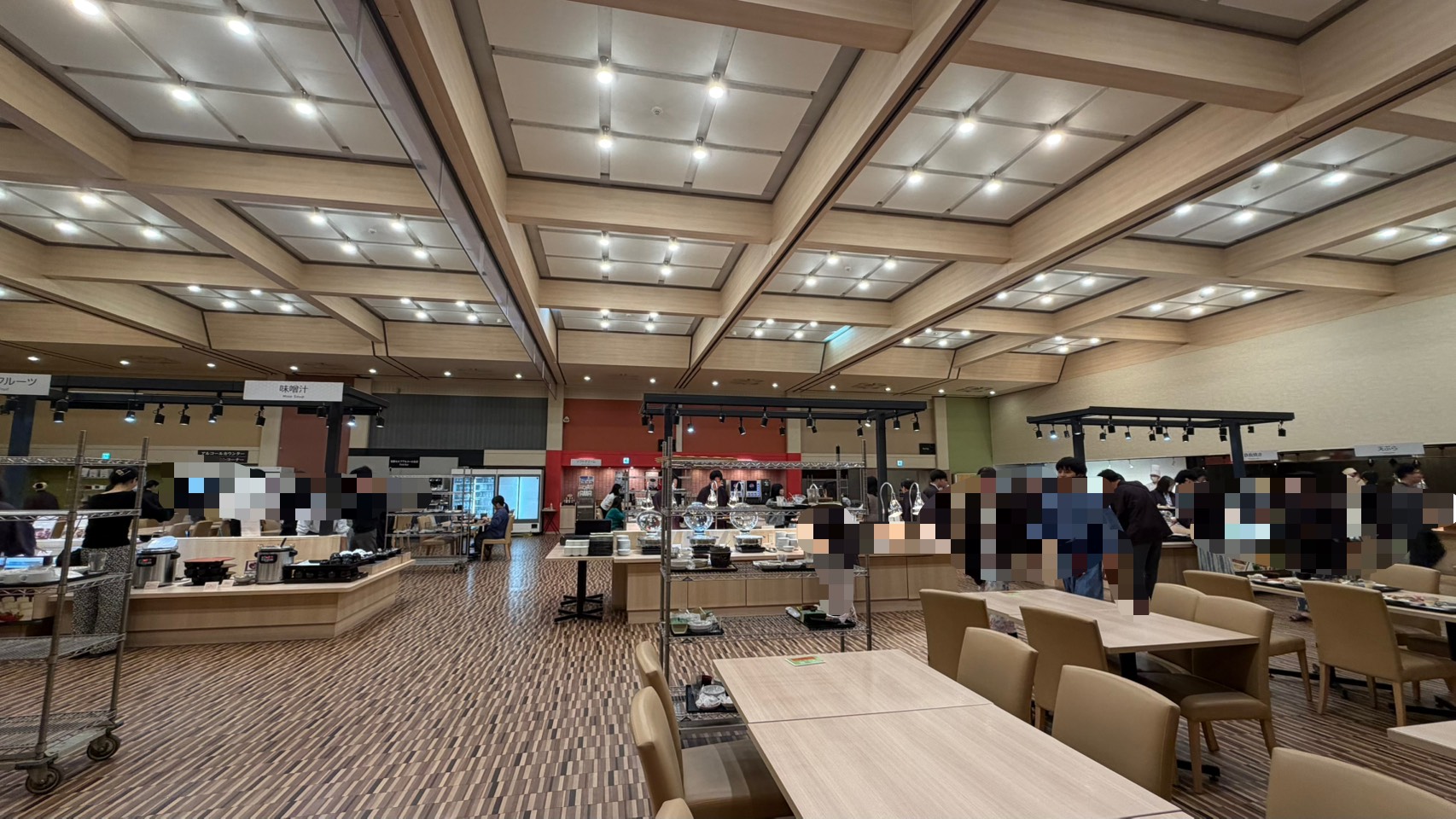 ホテル水葉亭 夕食ビュッフェ